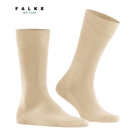 FALKE Men's Family M So Sustainable Cotton Plain 1 Pair Socks, Beige (sand 4320) new - environmentally friendly, 39 - 42
