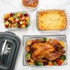 6-Piece Extra-Deep Glass Baking Dish Set with Lids, Rectangular Glass