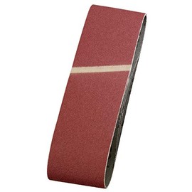 kwb Abrasive Belts 75X533 Mm Made Of Fine Aluminium Oxide With Grit 240, Special Gluing and Flexible Cotton Fabric for Fine Sanding Of Wood and Metal