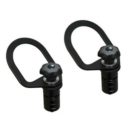SuperATV Latch and Go/Lock and Ride Tie Downs for Polaris RZR 800/900 / 570/1000 / Turbo/PRO XP (See Fitment) - Large Fixed (Pair)