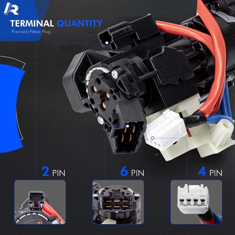 81900-D5B00 Ignition Lock Switch Assembly with Keys Compatible with Kia
