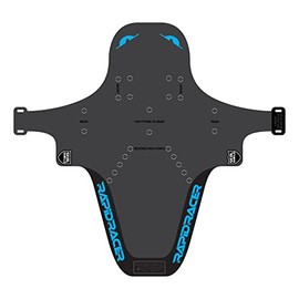 RRP Unisex's Enduro Mudguard, Black/Cyan, Large