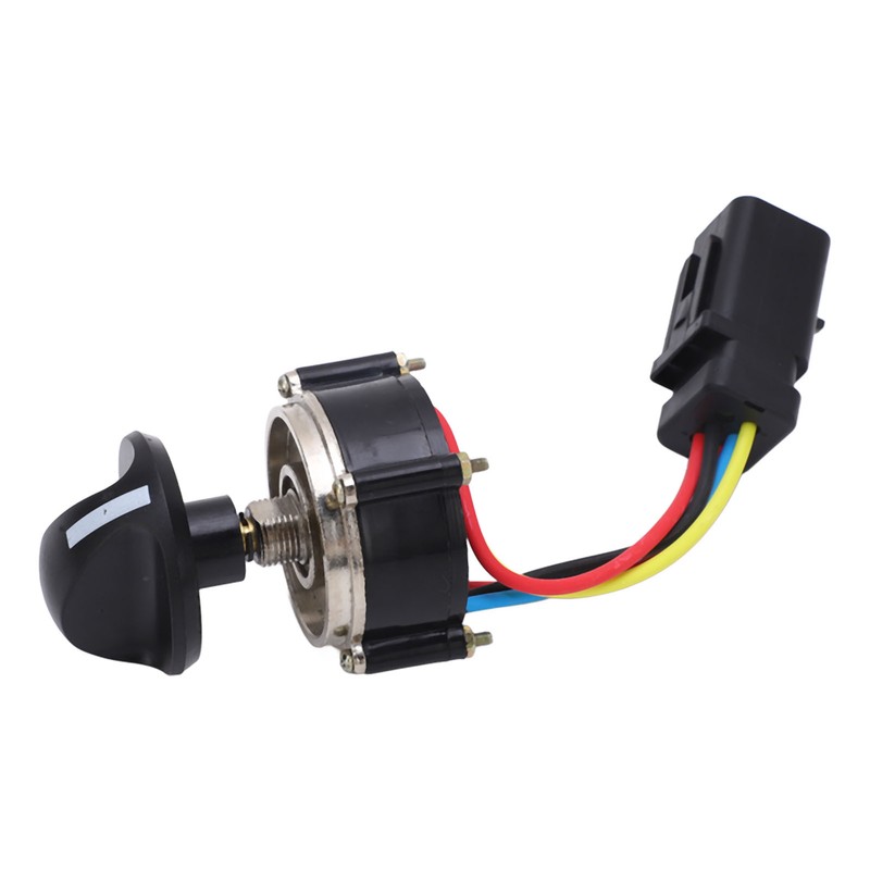 Throttle Motor Knob ABS Alloy Steel Standard Plug Fuel Selector