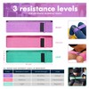 Weenwill Resistance Bands,Set of 3 Exercise Elastic Band for Strength