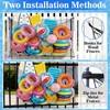 Extra Large Pool Float Storage Bag,79×47 in Hanging Pool Toy