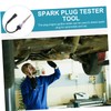 ABOOFAN Practical Inline Spark Plug Tester Easy to Use Automotive