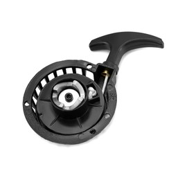 QWORK® Motorcycle Pull Starter 47CC 49CC, Aluminum Pull Starter Part, Black, for Mini ATV, Dirt Bike, Motorcycle
