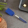 RSVP International Kitchen Tool Collection Flexible Nylon Spatula, Stainless Steel