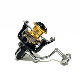 Orureru Fishing Tackle Spinning Reel "Super Gorirud" Compatible with 3000-5000 Sizes, Reel Body & Spool 2pcs 4000 Size, Suitable for Sea Bass, Sea Bream, Japanese Amberjack, Taman, Garfish, Bluefish