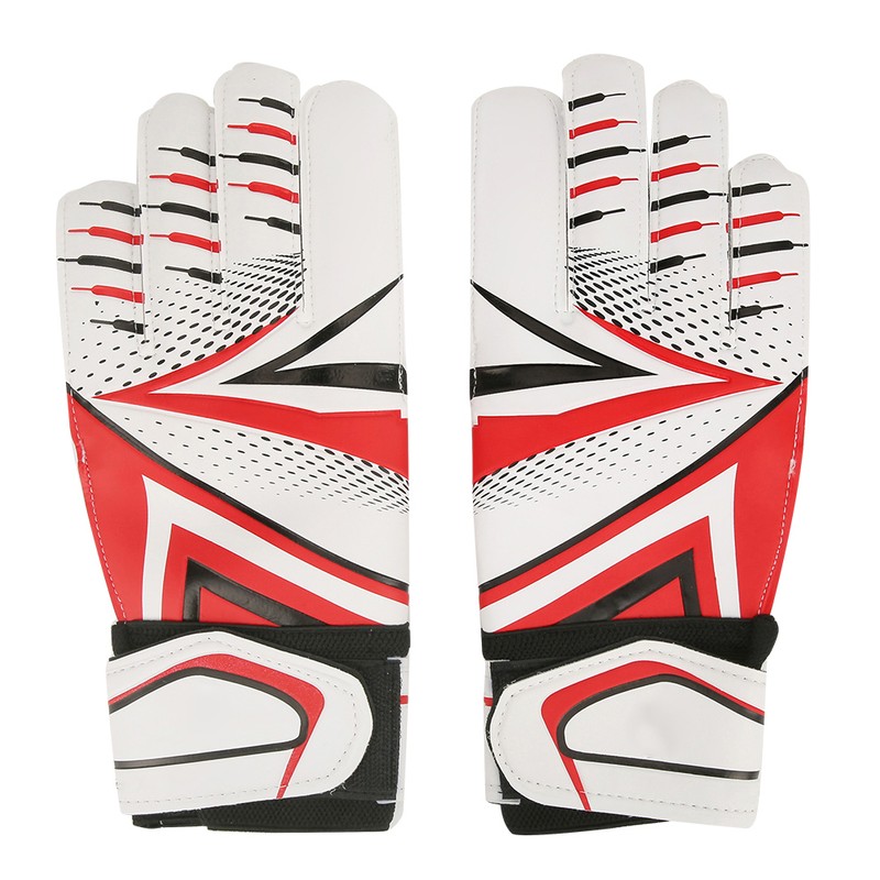 Latex Red Adults Professional Durable Football Soccer Goalkeeper Goalie Gloves
