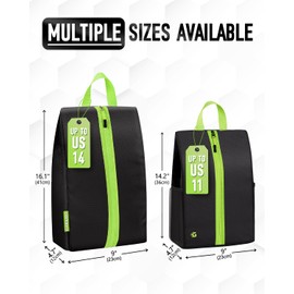 Soccer Cleat Bag For Girls - Odor-Absorbing Lightweight Shoe Organizer | Smell-Proof Travel & Gym Storage with Active Carbon Fabric (Fits Spikes, Cleats, Basketball, Volleyball