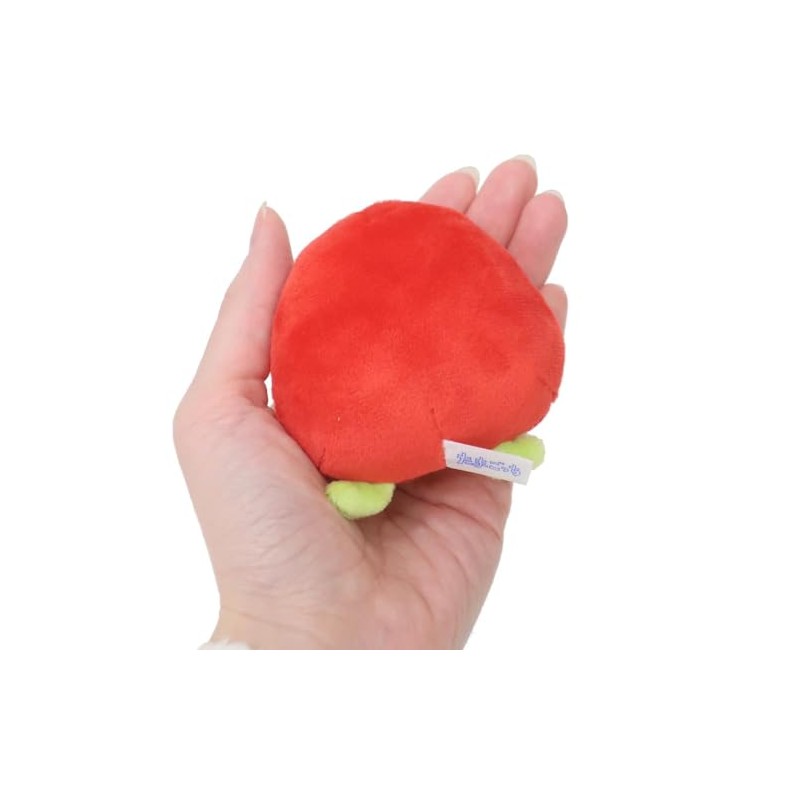 Kamio Japan 222989 Tamagotchi Strawberry Mascot Key Chain, red