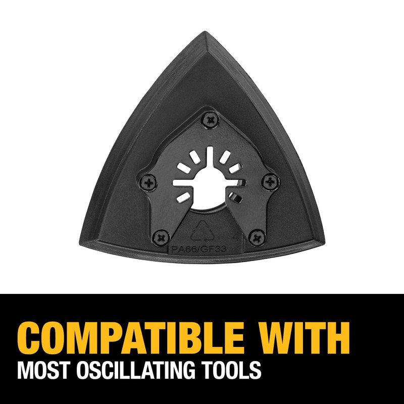 DEWALT Sanding Pad For Oscillating Tool (DWA4200), Black