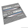 411 Decals Juego de calcomanías de repuesto para Yamaha 90