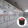 Pack of 5 Toggle Switch 12 V On/Off Lockable with