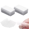 QEDBOJE 140 Pieces Nail Extension Silk Fibreglass Gel Kit False
