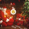 Christmas Stencils for Painting Santa Footprint Santa Claus Lost Buttons