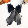 Herbeluemily Barrette, Hair Clip, Ribbon, Chiffon Hair Accessories, Hair Ornament,