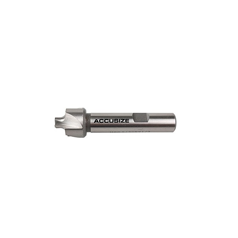 Accusize Industrial Tools Hss Corner Roudning End Mill, 5/32'' Radius,