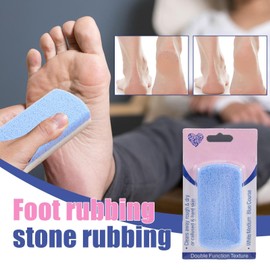 Foot Pumice Stone - Double-Sided Design Stone for Feet - Effective Pumus Stone, Foot Pumice for Palm, Dry Dead Skin, Callus Helves