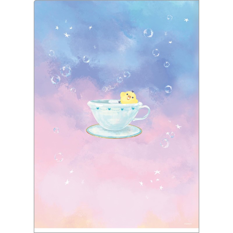 San-x FA09402 Rilakkuma Flap Clear Holder