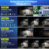 Solar Flood Lights Outdoor, 30000mAh Solar Powered Outside Light Dusk