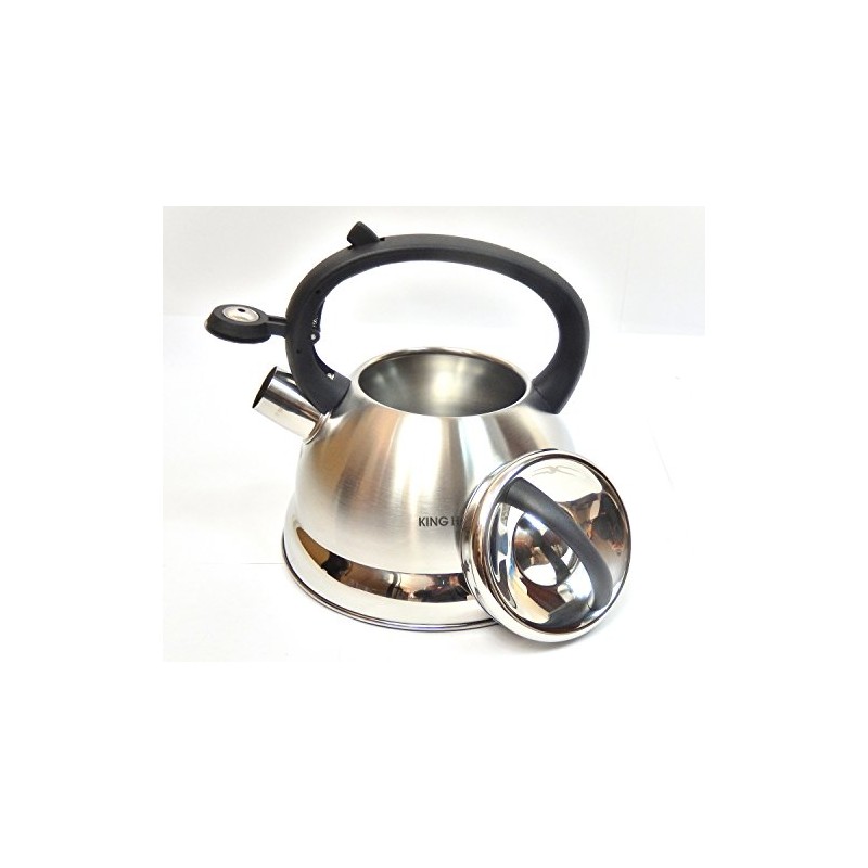 Whistling Kettle, Brushed Stainless Steel 2.2 L Induction