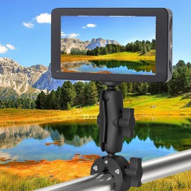 Motorcycle Phone Mount - Bike Phone Handlebar Clamp | Seamless Clamp Clip with Quick-Release Gear for Cycling Road Outdoor Women Family Friends