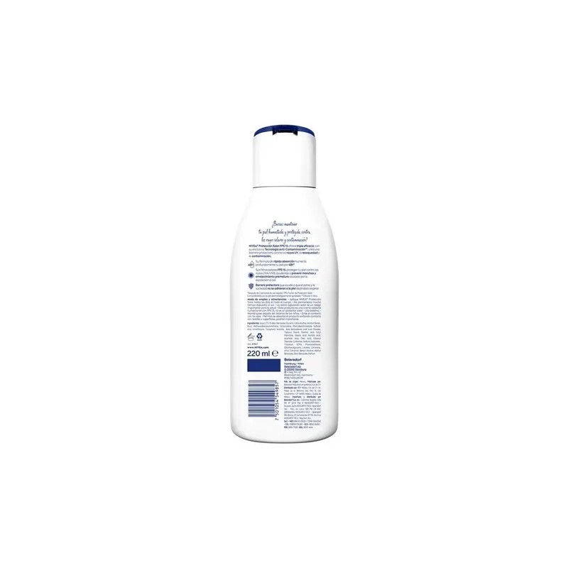 Cremma Corporal Nivea Protección Solar Fps 15 220ml-S