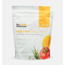 The Andersons Fortify Organics 10-2-8 All-Purpose Water Soluble Organic Plant Food - Covers up to 2,900 sq ft (2 lb)