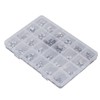 240 Pcs Micro USB Connector Set Stainless Steel Single Row