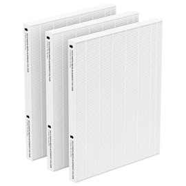 CFKREYA True hepa Filter Replacement Compatible with Fellowes AeraMax 290/300/DX95 Purifiers, Only 3 Packs of True HEPA Air Filter, Part# 9287201