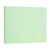 PATIKIL Elegant Guestbook, 9"x7" Offset Paper Wedding Guest Book Stylish