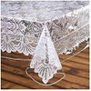 Better Home Clear Decorative Tablecloth Cover and Furniture Protector, Multi