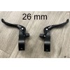 Tektro RL576 Bicycle Bike Brake Lever Set 24mm 26mm 31.8mm Top Mount, Black - 26mm, Black