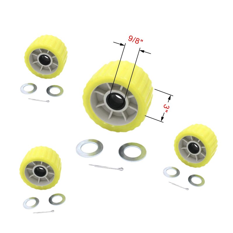 GHmarine Boat Trailer Guide and Roller Stop