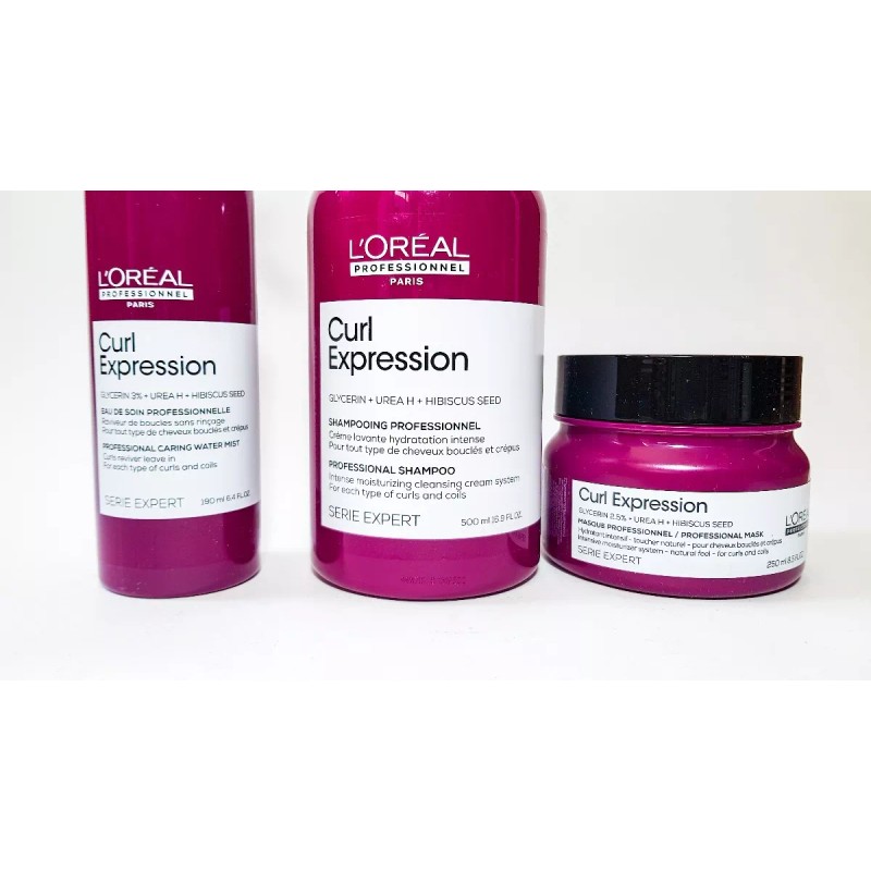 L'Oréal Professionnel Loreal Rizos Curl Expression Shampo Crema + Mascarilla