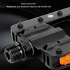 Bicycle Pedals Universal Waterproof High Strength Aluminum Alloy Folding Bike