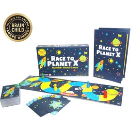 Race to Planet X: Number Bond Game - Math Games for Kindergarten, First Grade - Learn Addition Subtraction with a Super Fun Board Game