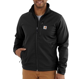 Carhartt Mens Crowley Jacket (Big & Tall) Work Utility Outerwear, Black, 4X-Large Big Tall US