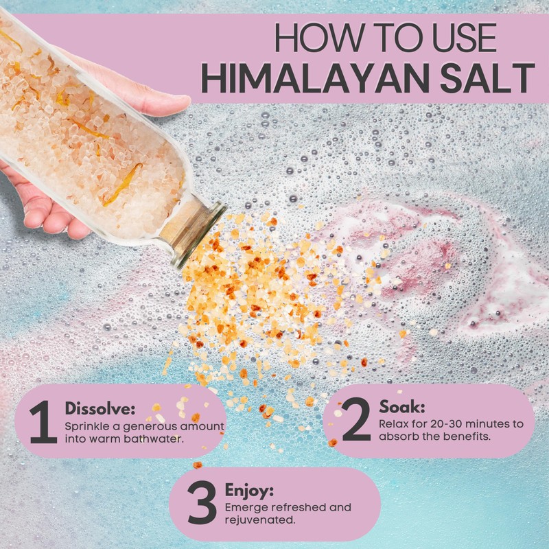 Eco Bath London Lemongrass Himalayan Bath Salt 300g - Premium