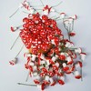 50Pcs Mini Resin Mushroom Figurines,Flower Pot, Mini Landscape Garden DIY