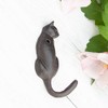 Antikas - Coat Hook Cat Towel Rail Cast Iron Hook