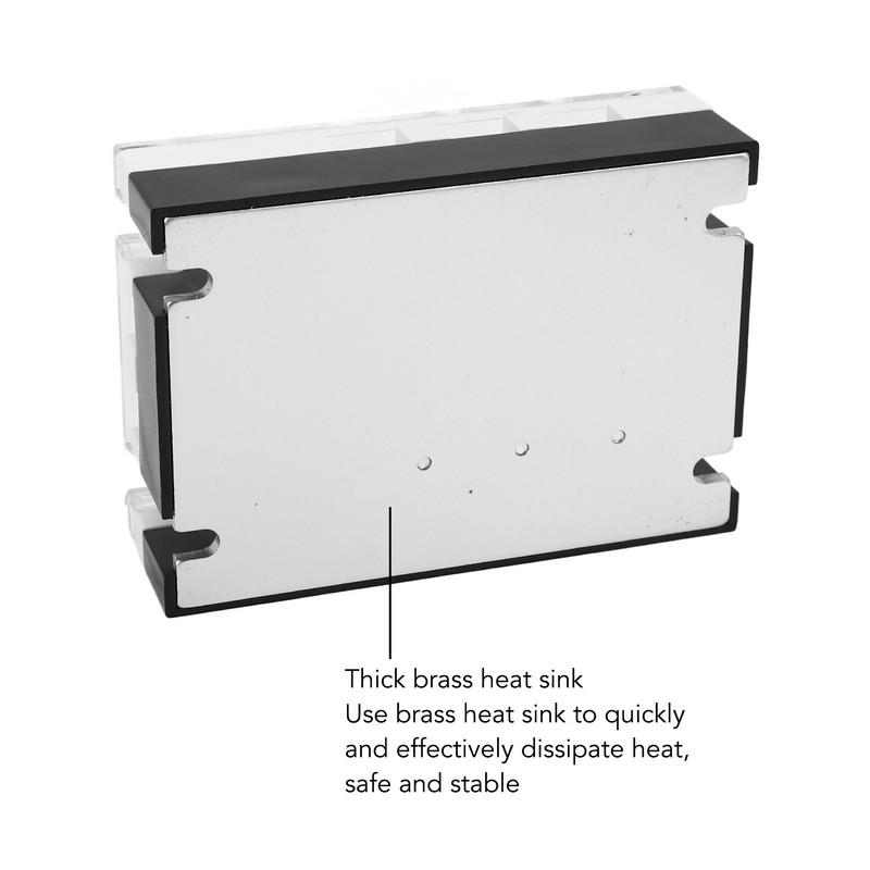 3 Phase Solid State Relay White Noiseless Anti Shock Reliable