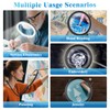Large 30X 10X Hands Free Magnifying Glass with Light for