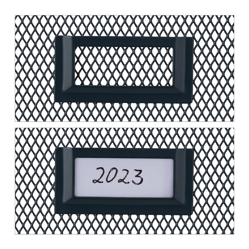 Relaxdays Magazine File DIN A4 Mesh Design H x W