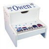 Train Step Stool with Storage