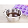 wenco 555029 Premium Water Bath Bowl with Handle, Stainless Steel,