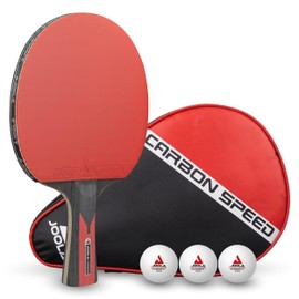 JOOLA Carbon Table Tennis Bat ITTF Approved Professional Table Tennis Bat for Advanced Players - Carbowood Technology, Speed, 5 Pieces