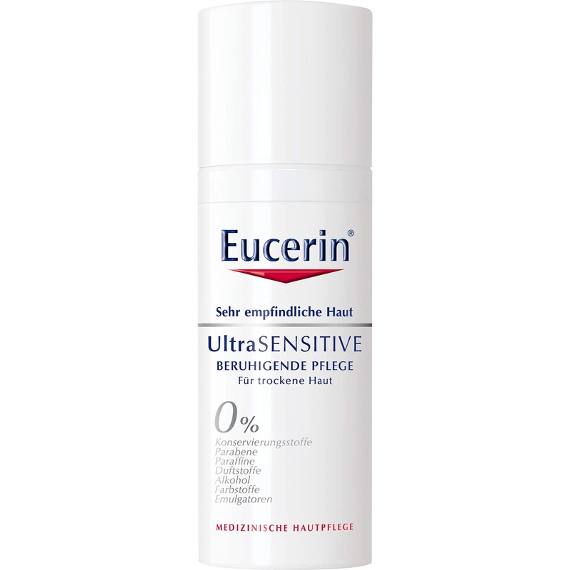Eucerin UltraSENSITIVE Soothing Cream For Dry Skin 1.7 oz